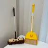 Juego de Escoba y Recogedor Infantil Mini Mopa Artefacto de Limpieza para Jardín de Infancia Juguete Aspiradora para Estimulación Infantil