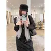Cachecol de Pescoço Plissado Estilo Coreano Camada Dupla com Franjas Cor Sólida para Mulheres Toque de Luxo Cachecol Fino Estilo Preguiçoso Aquecedor de Pescoço Xale Moderno