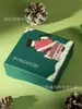 Caja de Joyería Estilo Ins Personalizada, Caja de Regalo de Joyería de Alta Gama, Caja de Embalaje para Joyería Dorada de Anillo, Collar, Pulsera