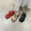 Com uma Saia~ Sandálias Flip-Toe Espinha de Peixe Retrô para Mulheres, Novo Estilo Verão 2026, Sandálias Casuais Romanas de Solado Grosso para Férias