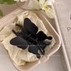 Design de borboleta ~ Net Celebrity Simple Hairpin Mulheres Cabeça Alto Sentido Temperamento Grab Clip Grande Tubarão Clipe Novo