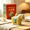 Luoyang Patrimonio Cultural Inmaterial Cerámica Tang Sancai Caballo Gordo Pequeño Adorno de Escritorio Cultural Histórico Creativo Artesanía de Caballo de Porcelana Una Pieza Venta al por Mayor