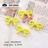 DIY Crema Colorido Encaje Estrella Lazo DIY Accesorios Hechos a Mano Cuentas Sueltas Acrílico Cadena para Teléfono Móvil Llavero Cuentas