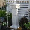 Adornos de Columna Romana Europea Casa Jardín Patio Boda Decoración Balcón Retro Maceta Exterior Base para Maceta