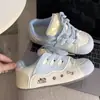Nuevos Zapatos Casuales de Moda para Mujer Primavera/Verano Estilo Coreano Casual Estrella Zapatillas de Entrenamiento Alemán para Comercio Transfronterizo