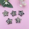 Amazon Piedra Natural Cristal 20mm Estrella de Cinco Puntas No Porosa Colgante Estrella Luna Joyería Pequeños Adornos de Estrella Accesorios