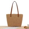 Dropshipping Verano Simple Francés Gran Capacidad Bolsa Tejida de Cuerda de Papel Moda Retro Diario Casual Viajero Bolsa de Mujer