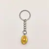 Llavero colgante de lingote de oro grande pequeño Lucking para decoraciones DIY regalos para eventos de Año Nuevo al por mayor