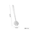 Tenedor y Cuchara de Acero Inoxidable 304 Integrados Vajilla para Ensalada Hogareña Comercial Cuchara de Mesa Tenedor Creativo para Postre Material de Grado Alimenticio
