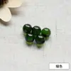 Botón de nudo Qipao botón de disco botón botón botón de cuenta redonda Qipao Hanfu resina imitación jade ojo de gato botón de cuenta pequeña accesorios