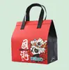 Bolsa Tote Aislante de Papel de Aluminio, Bolsa Desechable Laminada para Llevar, Bolsa Gruesa Comercial para Empaquetado de Catering para Llevar