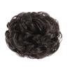 Peluca femenina con cabeza de bola, pinza para el cabello, bolsa para el cabello, soporte de flores, media bola, cabello de simulación, rizador de cabello natural esponjoso, bolsa para peluca