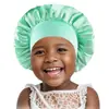 Gorro de satén para dormir para niños más vendido de Amazon, lindo para bebé, color caramelo, turbante versátil para niños, gorro