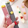 Diadema de verano con velcro para flequillo infantil, accesorio para el cabello pegajoso para niñas, diadema para el cabello, tocado para niña pequeña