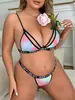 Lencería Sexy Estilo Europeo y Americano, Bikini, Sujetador Sexy sin Aros, Talla Grande, Sujetador para Tallas Grandes, Estilo Lindo Femenino