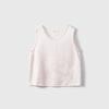 Chaleco Twist Jacquard Satén de Seda para Mujer con Tirantes Verano Ropa Exterior Seda de Morera Estilo Francés Suave Top Chaleco de Verano
