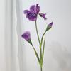 Íris Simulada Alice Flor Falsa Forma de Janela Exibição de Espaço Ornamentos Pintura a Óleo Adereços de Fotografia Buquê