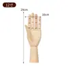 Artesanías de Madera Articuladas en Stock Arte Manga Marioneta de Boceto Regalos Modelo para Eventos Soporte para Joyería Mano de Madera