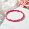Pulsera de Acero Inoxidable Esmaltado Más Vendida Transfronteriza, Pulsera Sencilla y Versátil para Mujer Color Macarrón, No se Desvanece, Venta al por Mayor