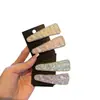 Pinza para el Cabello Triángulo Coreana Pinza BB de Cristal Dulce Versátil Flequillo Lateral Cabello Fino Pinza para la Parte Posterior de la Cabeza