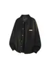 Camisa de Manga Comprida para Homem, Nova Coleção Primavera 2026 Marca Americana de Moda High Street Jaqueta Camisa Masculina Casual Solta com Lapela