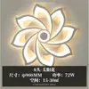 Iluminación Inteligente LED Moderna Minimalista Creativa para Hall de Entrada Dormitorio Acrílico Techo Inteligente Pasillo Zhongshan