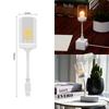 Nova luminária de mesa de fio de tungstênio lâmpada de economia de energia luz USB portátil para dormitório cabeceira proteção para os olhos luminária de mesa inteligente de fio de tungstênio de economia de energia