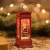 Decoraciones Navideñas, Luces Nocturnas de Nevada, Montaje de Escena, Adornos de Mesa para Árbol de Navidad, Accesorios para Fotos para Niños