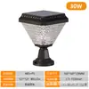 Lámpara solar de poste para jardín y patio de casa, lámpara LED de paisajismo impermeable para exteriores, aplique de pared, lámpara de suelo