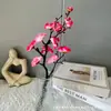 Simulação de Wintersweet ramos de Wintersweet arranjo de flores bonsai decoração todos os tipos de Wintersweet shopping center decoração interna e externa simulação de flor de ameixa