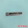 Aplicable a Pegatina para Coche Mercedes-Benz Clase C Clase E GLC GLA GLB Pegatina Decorativa de Metal Marcador de Coche AMG Placa de Nombre BRABUS Marcador de Aluminio