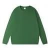 Camiseta para Hombre Primavera y Otoño Cuello Redondo Pulóver Casual Versátil Holgada Moderna Simple Manga Larga Versátil Top Camisa Base t