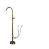 Grifo de bañera de suelo columna de cobre grifo de bañera control automático de agua fría y caliente para el hogar hotel venta al por mayor de fábrica grifo