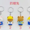 Llavero Colgante de Muñeco de Dibujos Animados Colgante para Llavero de Mochila Escolar Promoción Regalo Promocional Puntos de Juego Pequeño Regalo