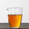 Copo Fair de Vidro Borossilicato Alto Transparente Doméstico Camada Única Simples Resistente a Alta Temperatura Divisor de Chá Copo Fair