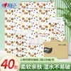 Papel Foto-Imagem Desenho em Papel Linguagem do Chá 100 Desenhos Toalha de Rosto de 3 Camadas Papel Higiênico Guardanapo Papel Toalha Doméstico Caixa Grande de Desenho em Papel Pacote Acessível