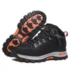 Nova Moda Primavera sapatos de plataforma para trilha masculinos botas cross-country tênis outdoor de cano médio sapatos masculinos personalizados