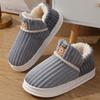 2024 comercio exterior transfronterizo en stock zapatos viejos de algodón para hombre y mujer invierno calzado bolsa de tacón forrados de felpa interior cálido suela gruesa zapatos de algodón para hombre