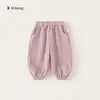 Colección de Pantalones Casuales para Niñas Bangxuan Ropa Infantil Pantalones Deportivos para Niñas Pantalones Acampanados para Niños Pequeños Pantalones de Primavera y Otoño para Niños