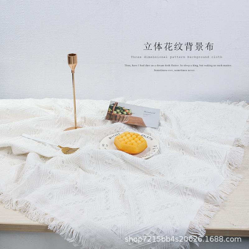 立体花纹背景布