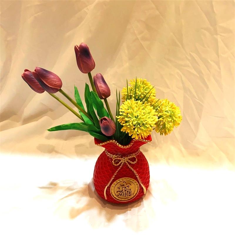 7963-800-郁金香紫红瓶
