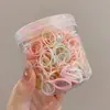 Ligas de Goma para el Cabello para Mujer, Engrosadas y Duraderas, Bandas Elásticas de Alta Elasticidad, Cuerdas para el Cabello Duraderas, Accesorios para el Cabello para Mujer