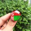 Insígnia de Bandeira Mundial, Emblema Nacional, Broche da Ucrânia, Patch de Gema Crystal Time, Produção de Insígnias Personalizadas a partir de Imagens Fornecidas
