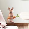 Fan Xi - Nuevo FX-F27 - Pegatinas decorativas de pared con diseño de conejo y zanahoria para habitación infantil, pasillo y comercial