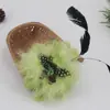 Flor de Cabeza con Plumas Ruili para Mujer Tocado para Actuación Escénica Infantil Accesorios para Ropa Fuente de Primera Mano de Tiktok 1090