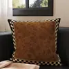 2026 Novo Estilo NS Almofada de Sofá para Sala de Estar Capa de Almofada Almofada Lombar Retrô Almofada de Cabeceira Capa de Almofada Floral