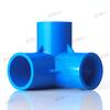 PVC tridimensional de tres vías, tridimensional de cuatro vías, estante de ángulo recto para zapatero DIY, accesorios de tubería de suministro de agua de plástico 20 25 32 50