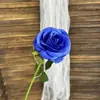 Rosa de Simulación Tallo Único Rosa Redonda Cascada de Flores Pared de Flores Arreglo Floral Flor Artificial Flor de Boda Flor Falsa Fila de Flores en el Suelo