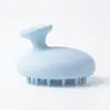 Nova escova de shampoo de silicone transfronteiriça, ferramenta para lavar cabelo e banho, pente de shampoo anti-coceira para couro cabeludo, atacado
