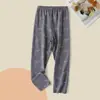 Pantalones de Otoño para Niños Algodón Puro Lycra Pantalones para Casa Niños y Niñas Medianos y Grandes Pijamas para Niños Calzoncillos Pantalones de Bebé de Otoño para Niños 0-12